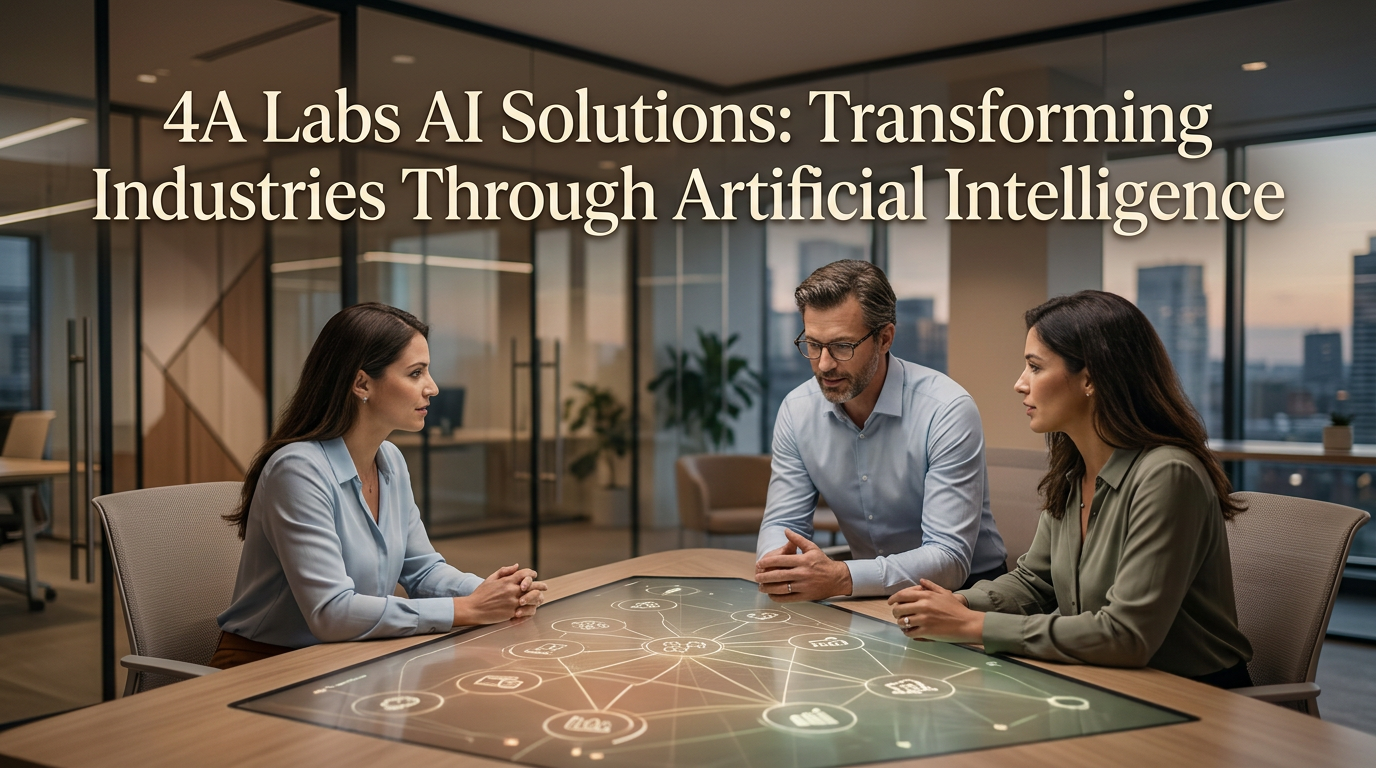 4A Labs AI Solutions: Transforming Industries Through Artificial Intelligence