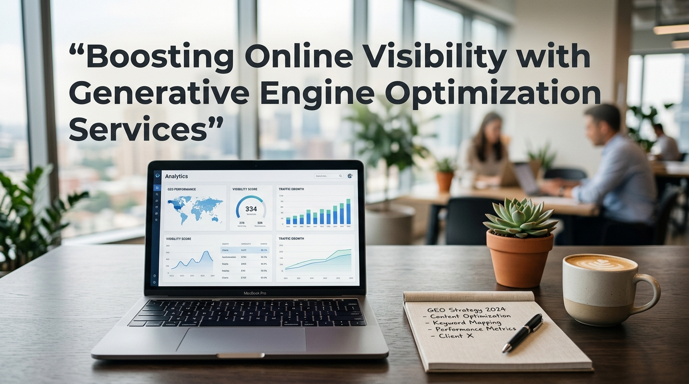 Boosting Online Visibility with Generative Engine Optimization Services