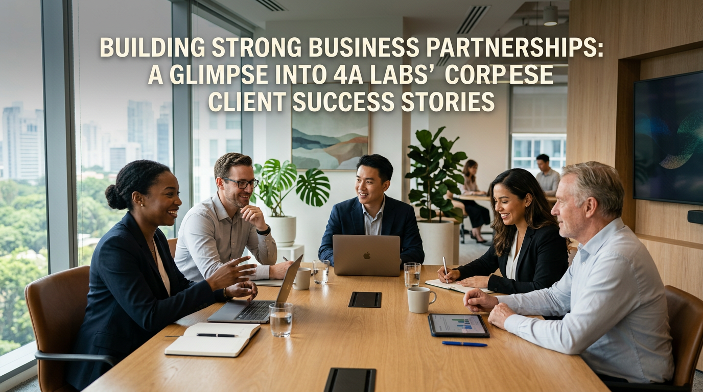 Building Strong Business Partnerships: A Glimpse into 4A Labs' Client Success Stories