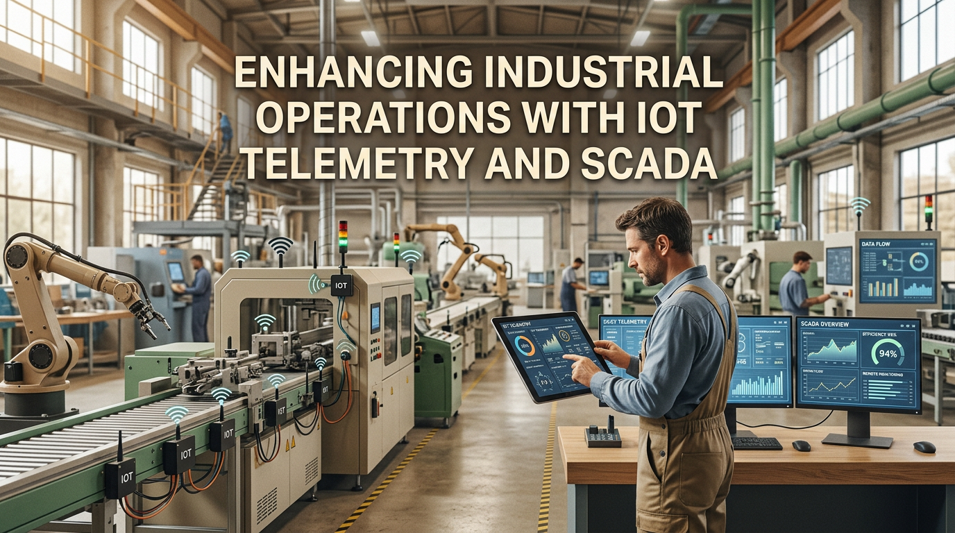 Enhancing Industrial Operations with IoT Telemetry and SCADA