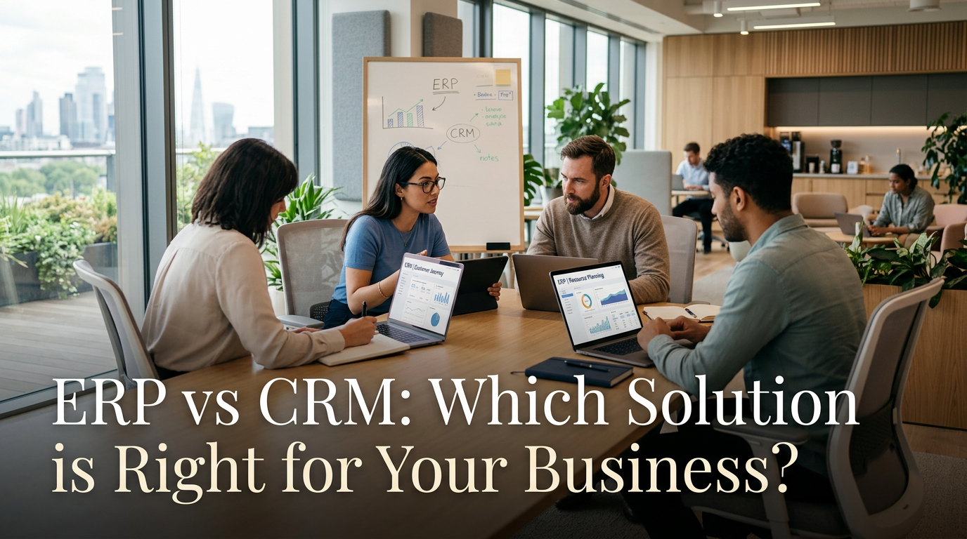 ERP vs CRM: Which Solution is Right for Your Business?