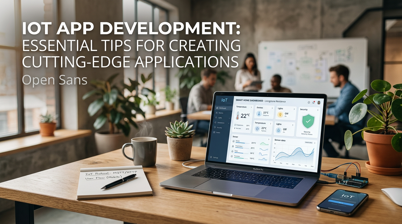 IoT App Development: Essential Tips for Creating Cutting-Edge Applications