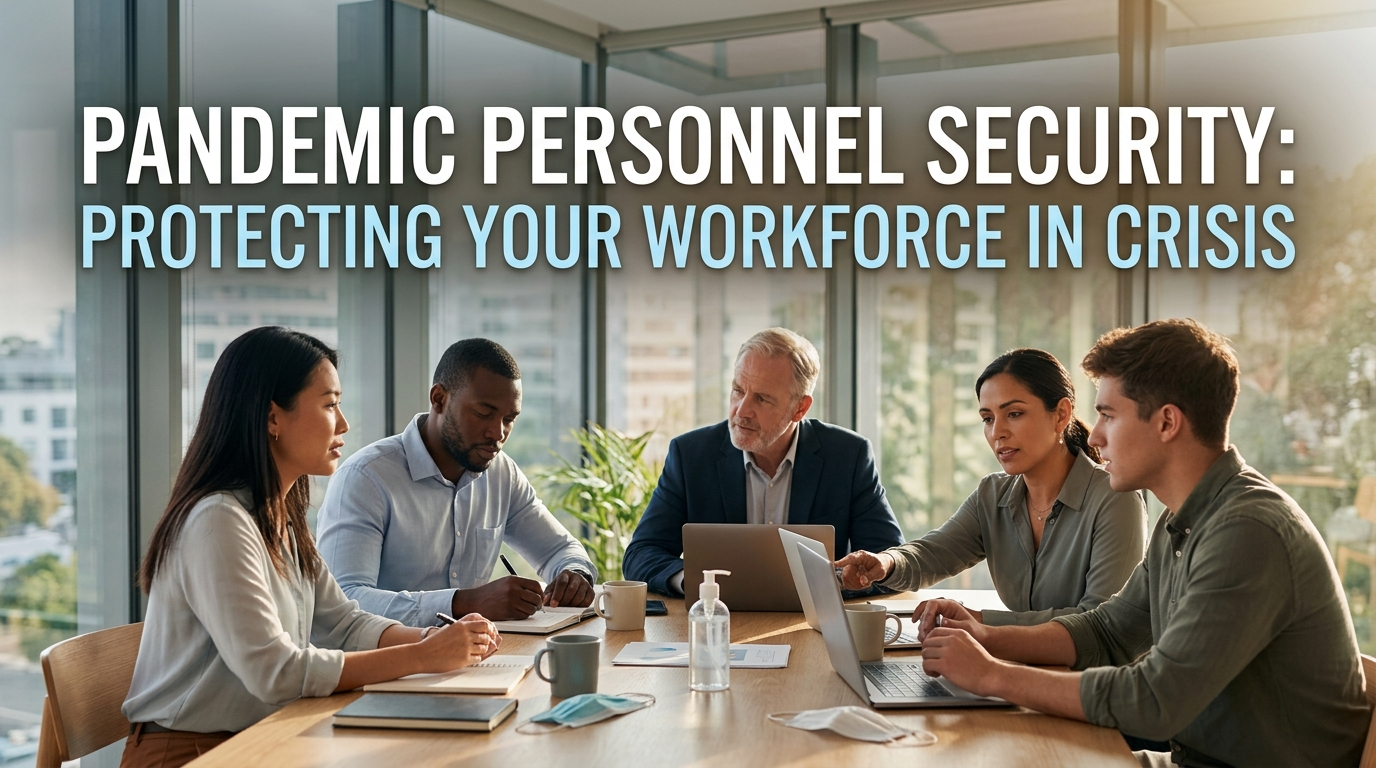 Pandemic Personnel Security: Protecting Your Workforce in Crisis