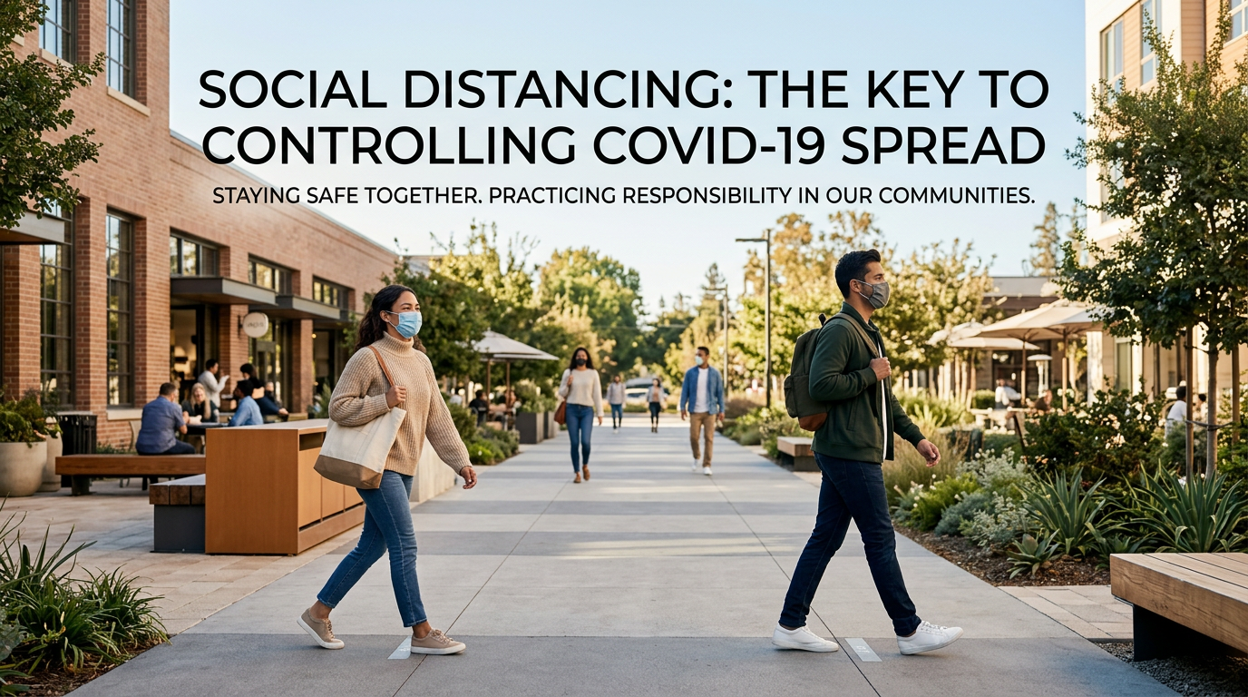 Social Distancing: The Key to Controlling COVID-19 Spread