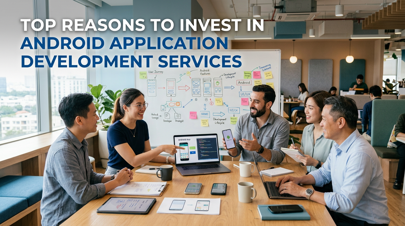 Top Reasons to Invest in Android Application Development Services