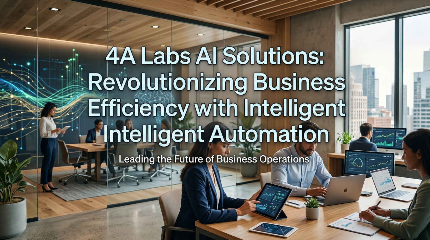 4A Labs AI Solutions: Revolutionizing Business Efficiency with Intelligent Automation