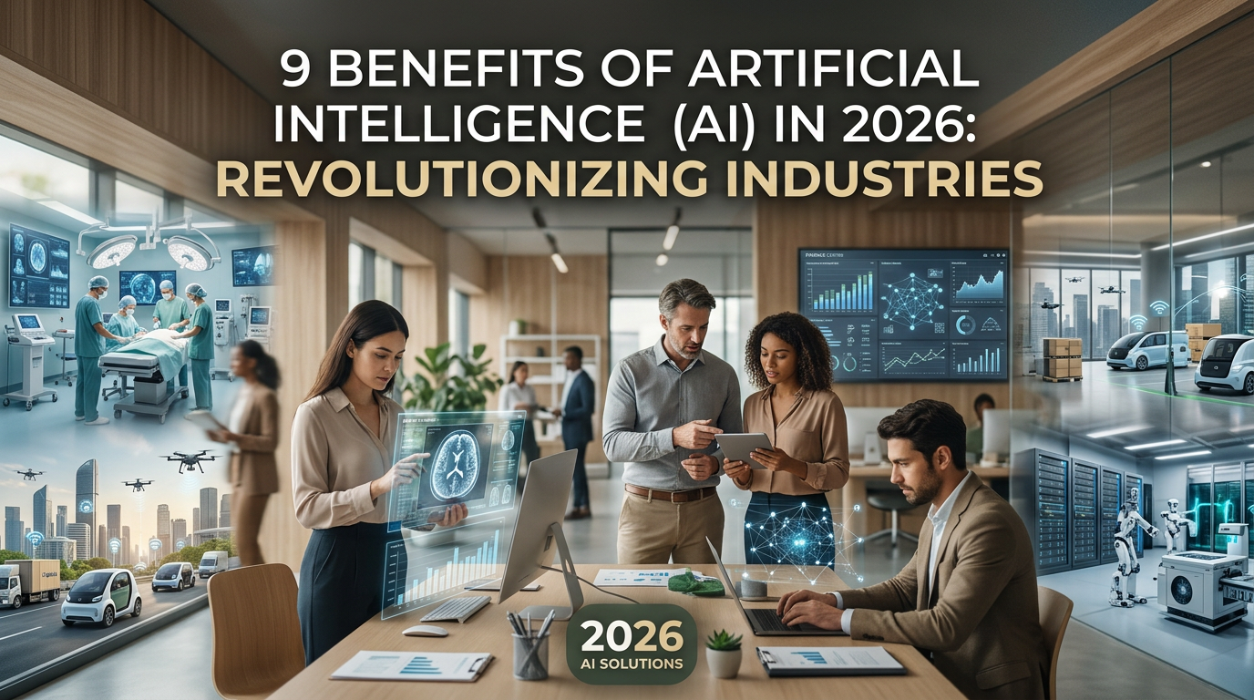 9 Benefits of Artificial Intelligence (AI) in 2026: Revolutionizing Industries