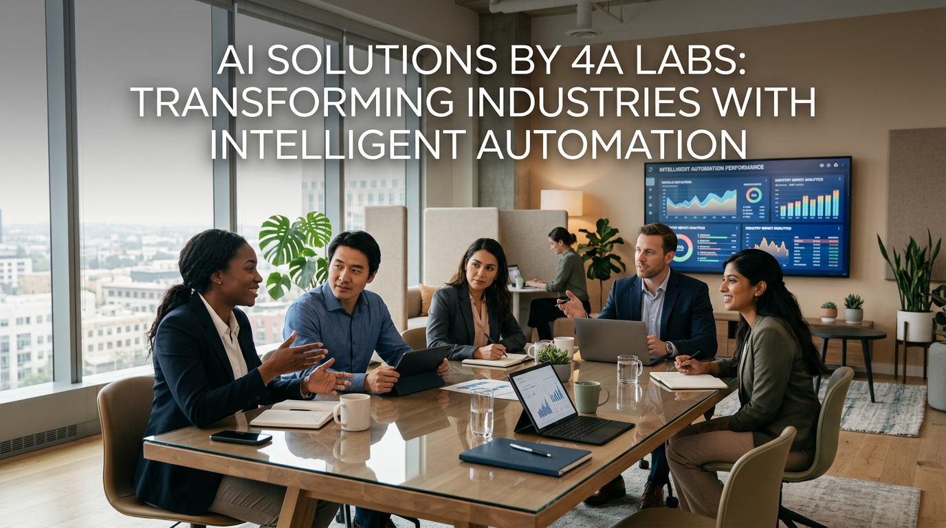 AI Solutions by 4A Labs: Transforming Industries with Intelligent Automation