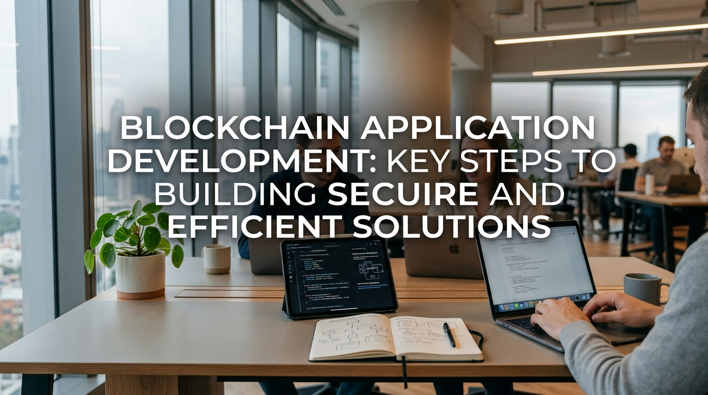 Blockchain Application Development: Key Steps to Building Secure and Efficient Solutions