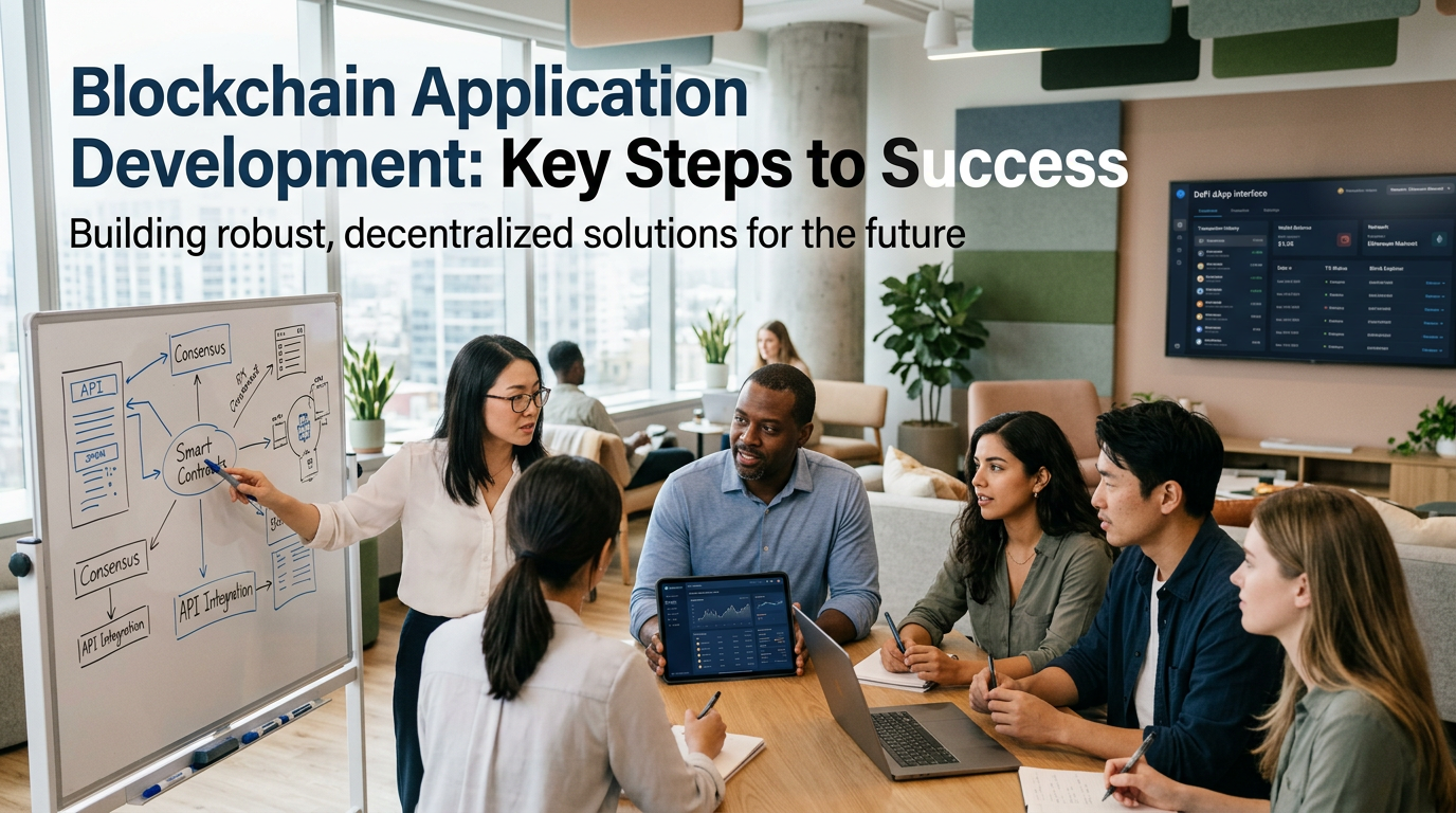 Blockchain Application Development: Key Steps to Success
