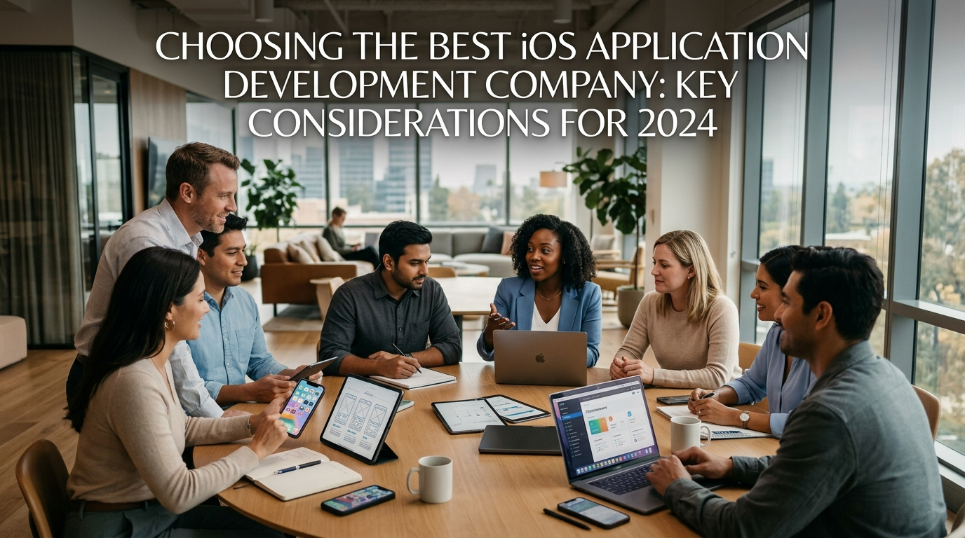 Choosing the Best iOS Application Development Company: Key Considerations for 2024