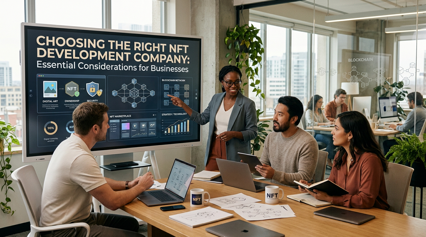 Choosing the Right NFT Development Company: Essential Considerations for Businesses