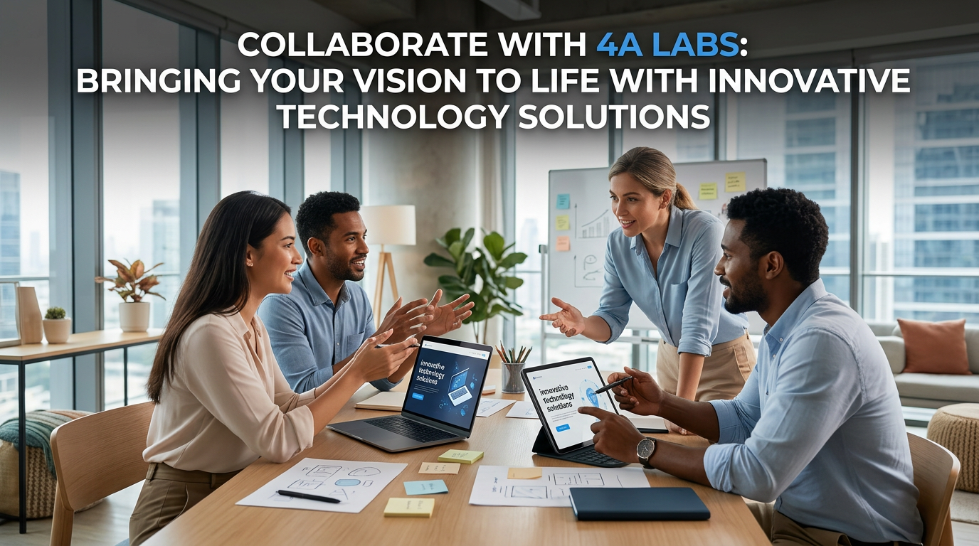 Collaborate with 4A Labs: Bringing Your Vision to Life with Innovative Technology Solutions