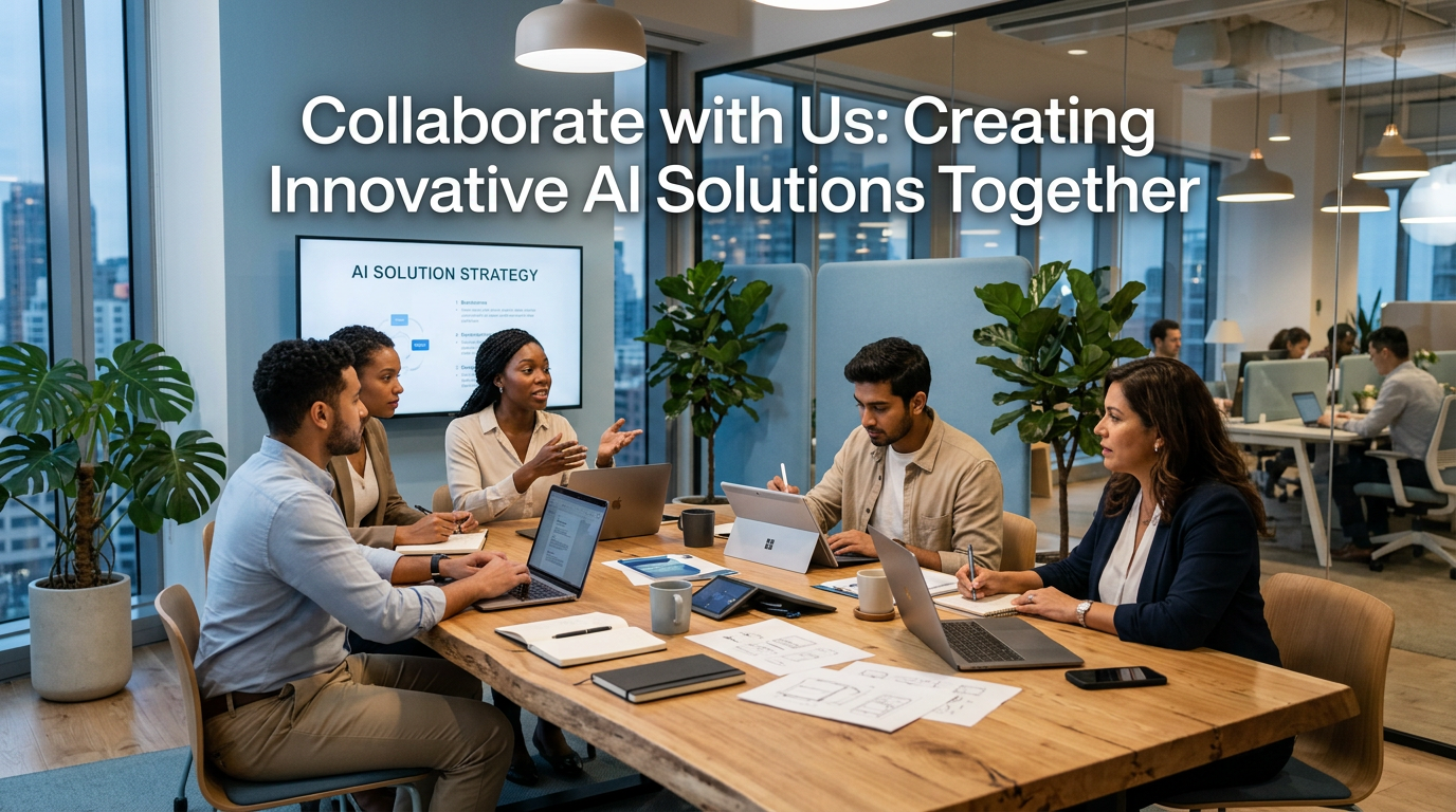 Collaborate with Us: Creating Innovative AI Solutions Together
