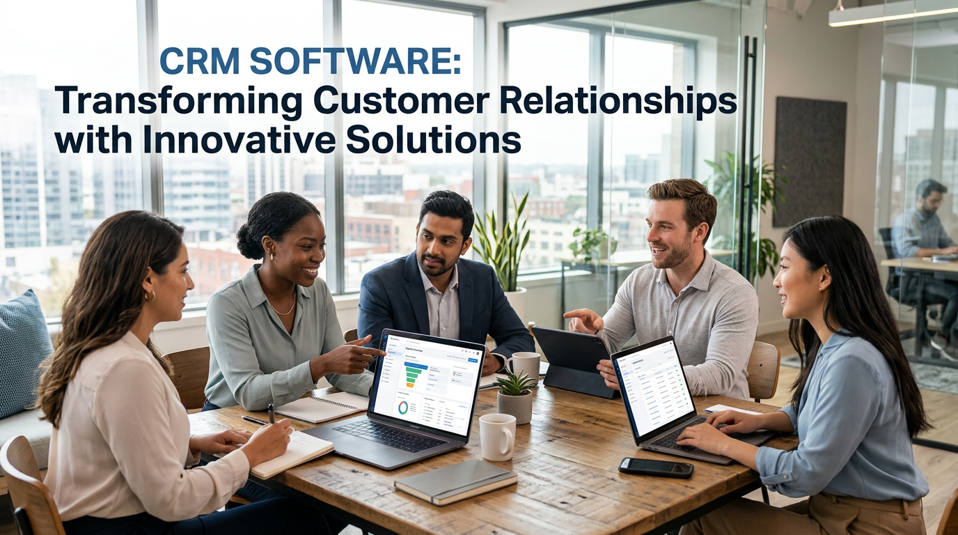 CRM Software: Transforming Customer Relationships with Innovative Solutions
