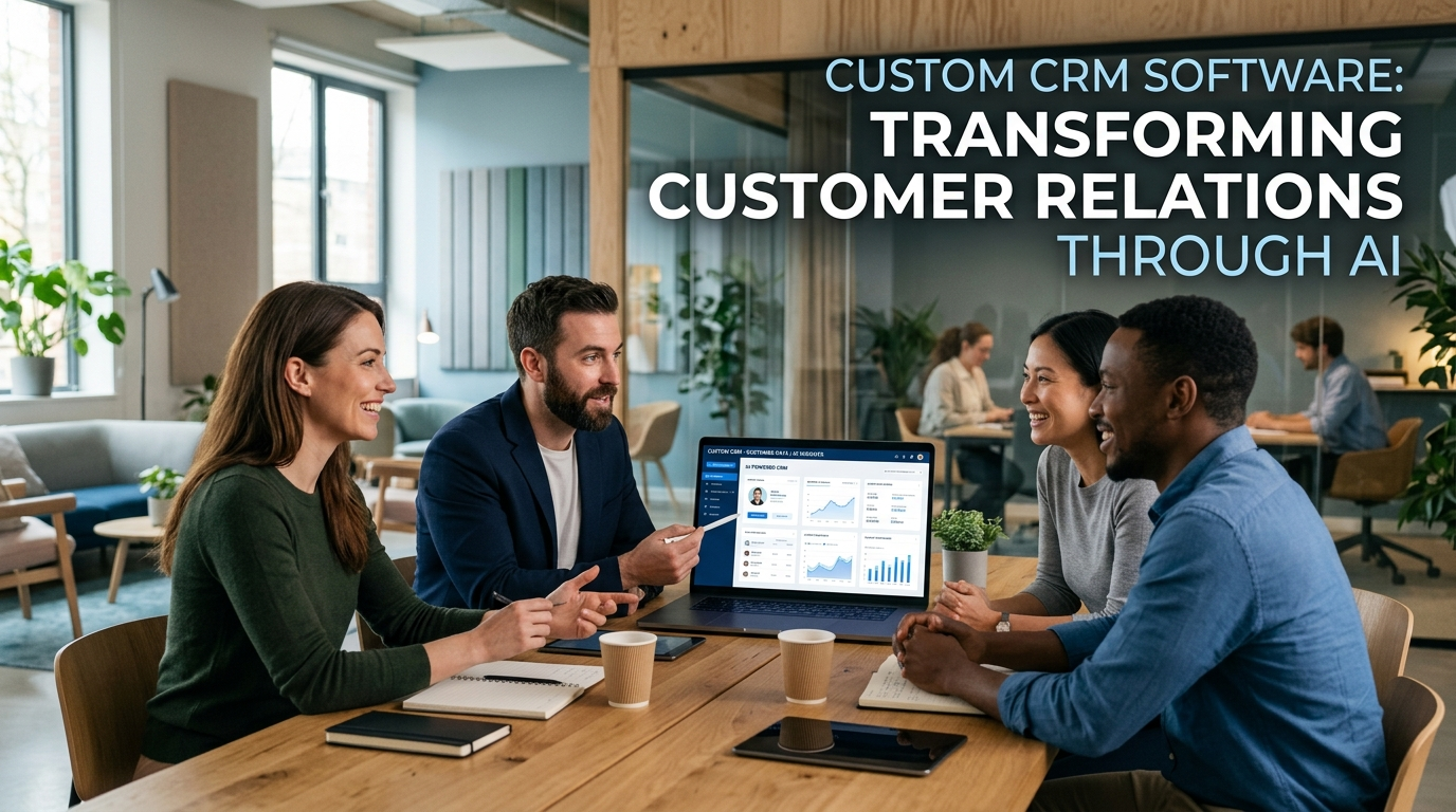 Custom CRM Software: Transforming Customer Relations Through AI