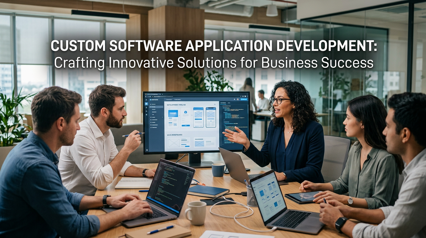 Custom Software Application Development: Crafting Innovative Solutions for Business Success