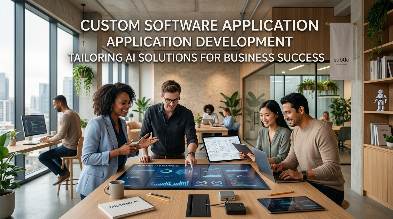 Custom Software Application Development: Tailoring AI Solutions for Business Success