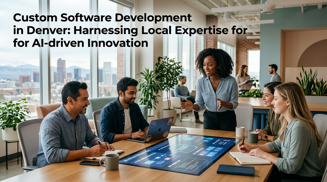 Custom Software Development in Denver: Harnessing Local Expertise for AI-driven Innovation