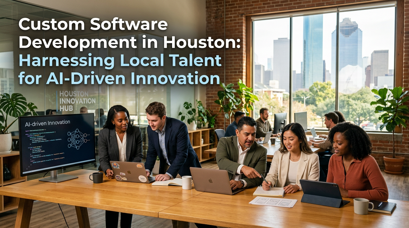 Custom Software Development in Houston: Harnessing Local Talent for AI-Driven Innovation