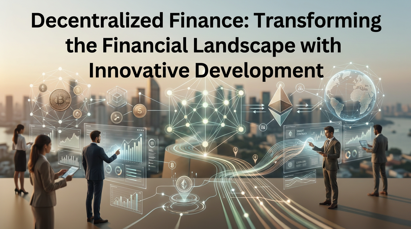 Decentralized Finance: Transforming the Financial Landscape with Innovative Development