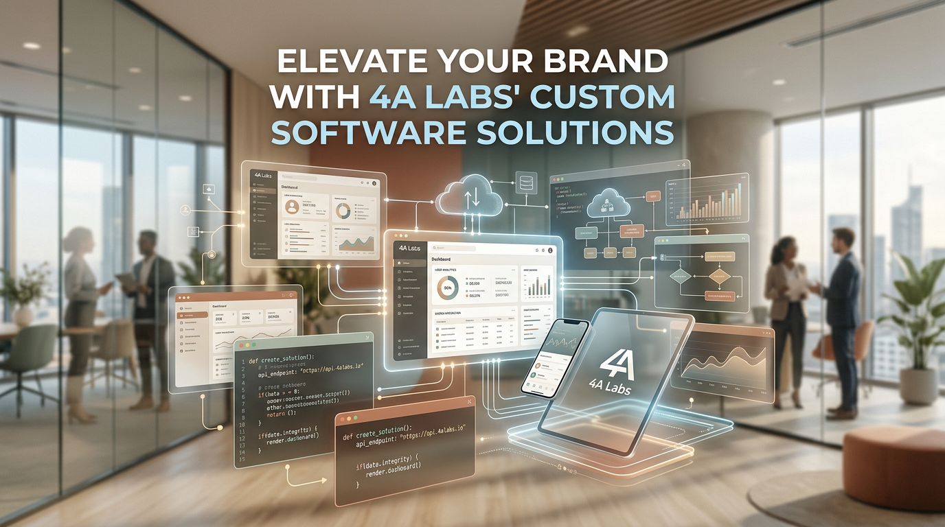 Elevate Your Brand with 4A Labs' Custom Software Solutions