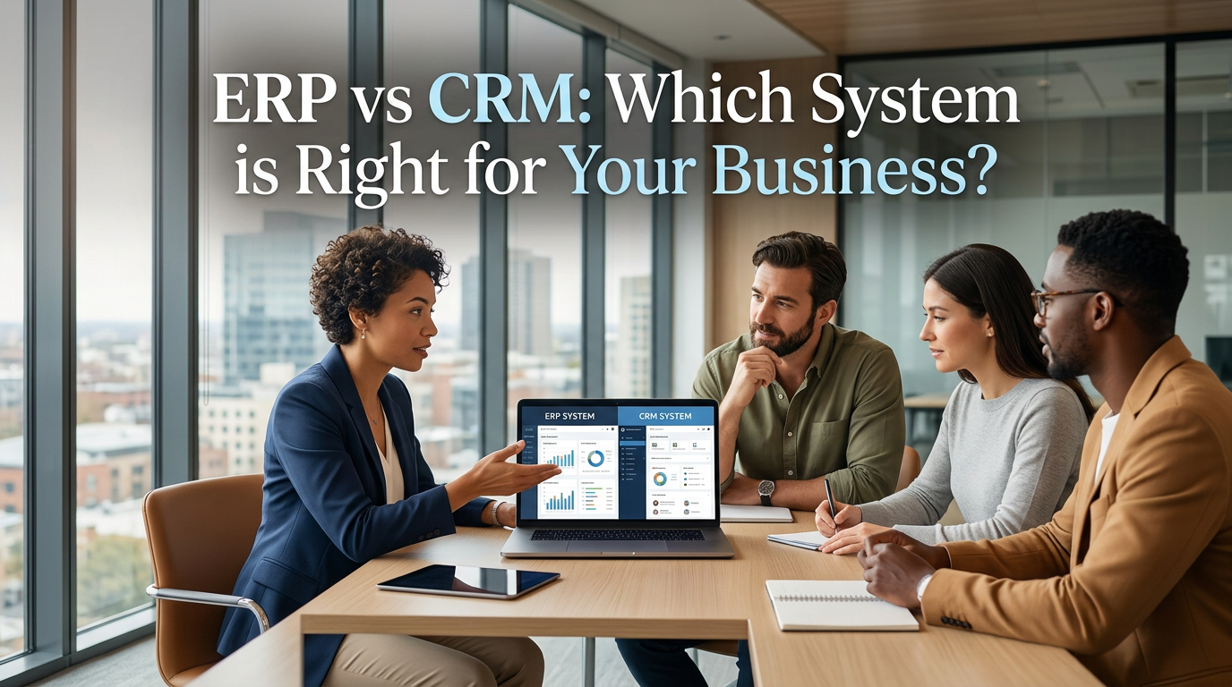 ERP vs CRM: Which System is Right for Your Business?