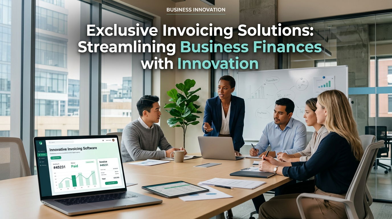 Exclusive Invoicing Solutions: Streamlining Business Finances with Innovation