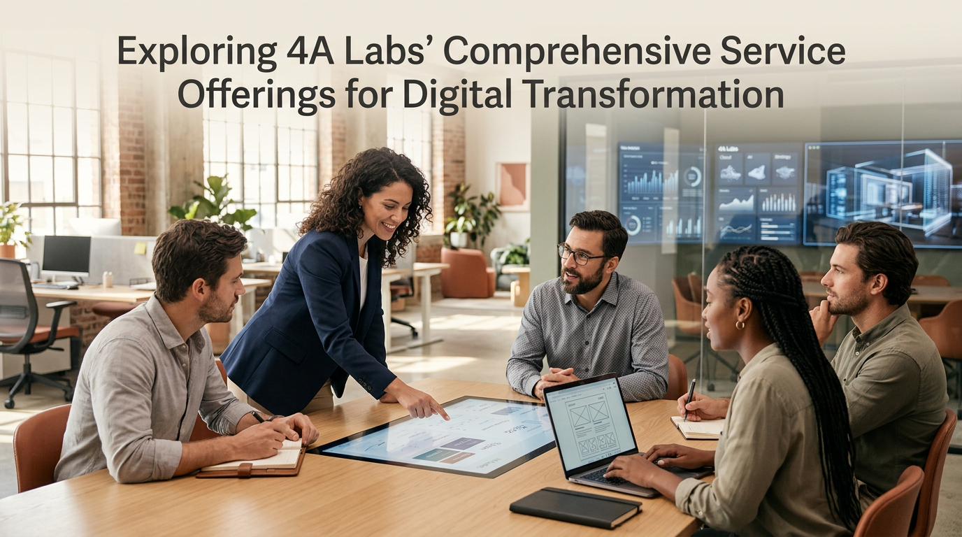 Exploring 4A Labs' Comprehensive Service Offerings for Digital Transformation