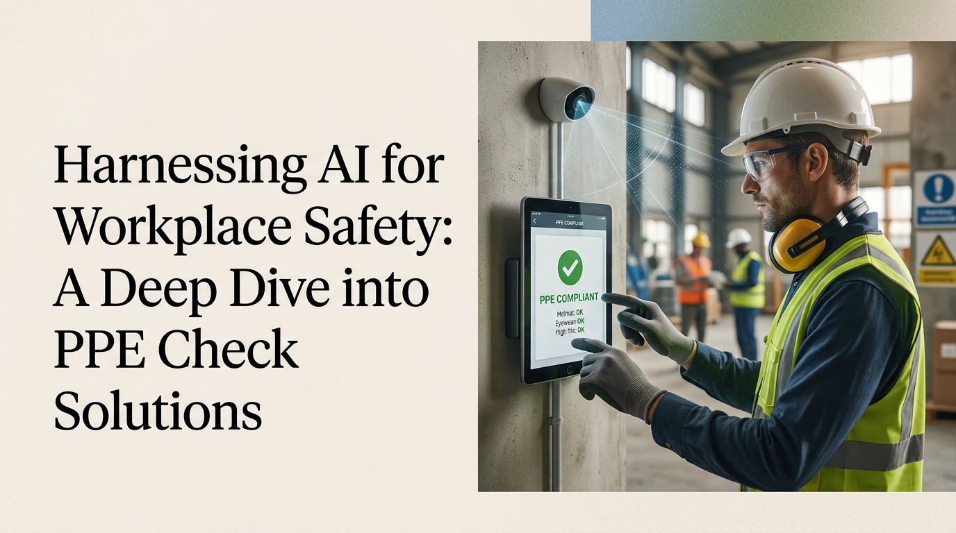 Harnessing AI for Workplace Safety: A Deep Dive into PPE Check Solutions
