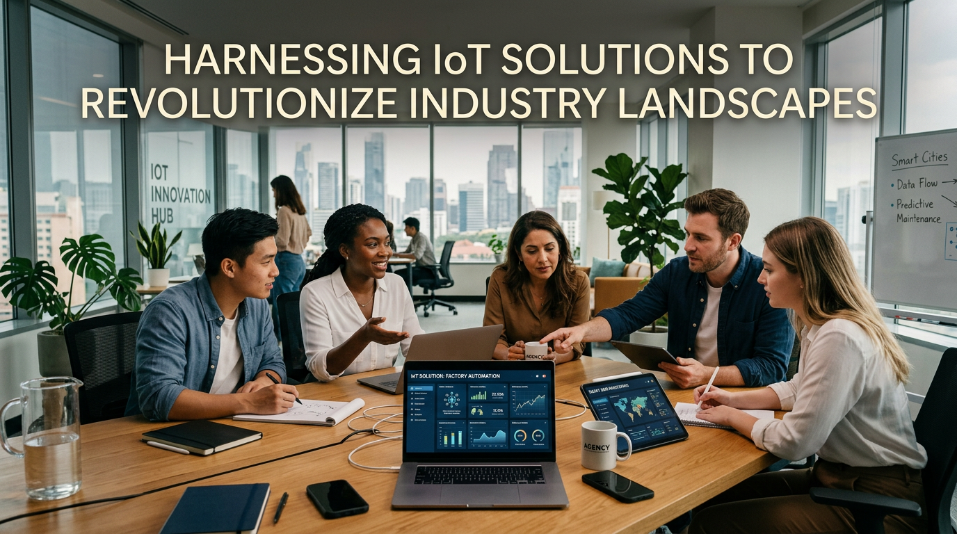 Harnessing IoT Solutions to Revolutionize Industry Landscapes