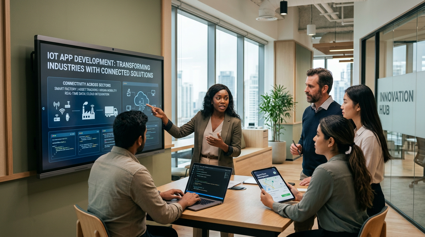IoT App Development: Transforming Industries with Connected Solutions
