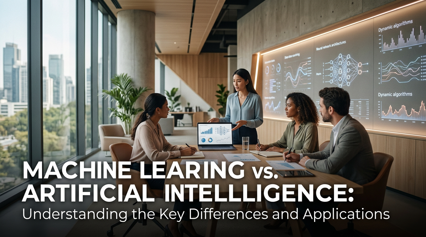 Machine Learning vs. Artificial Intelligence: Understanding the Key Differences and Applications