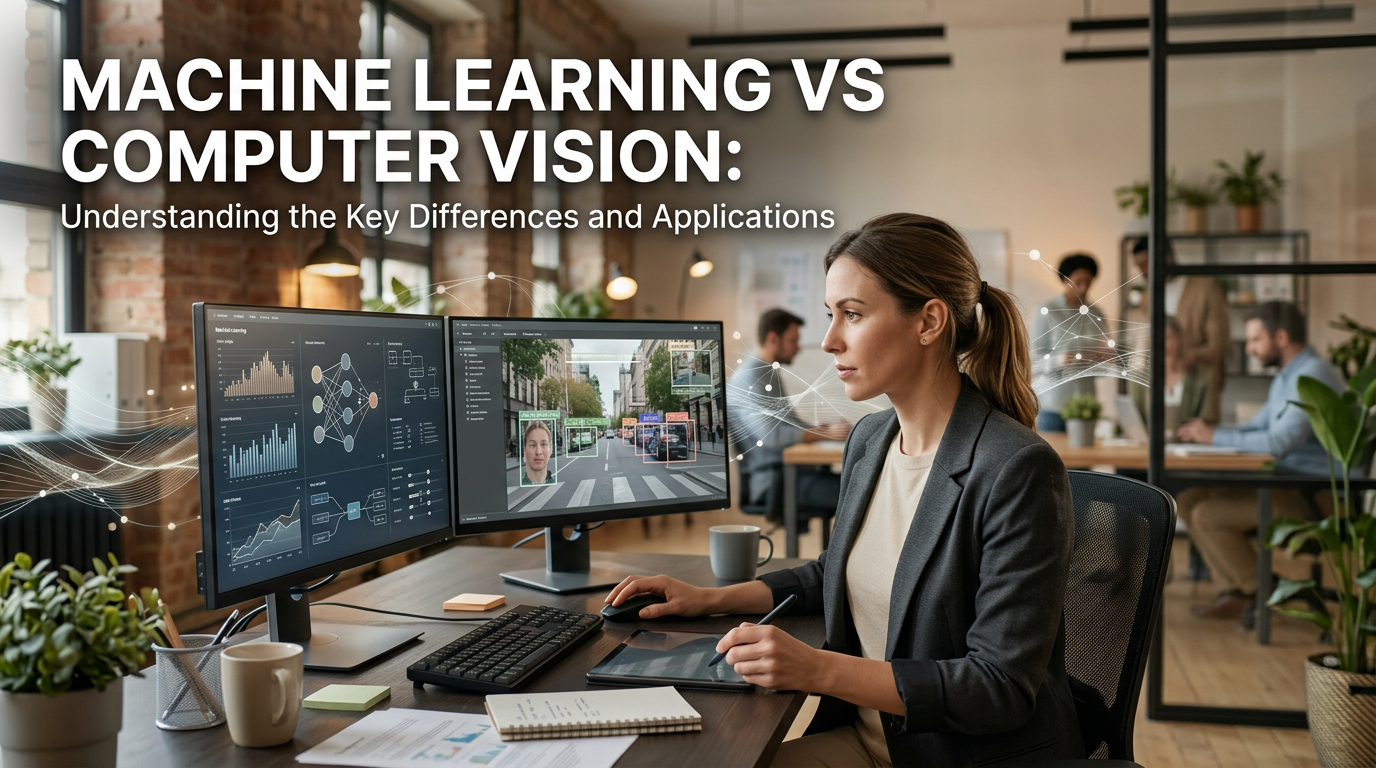 Machine Learning vs Computer Vision: Understanding the Key Differences and Applications