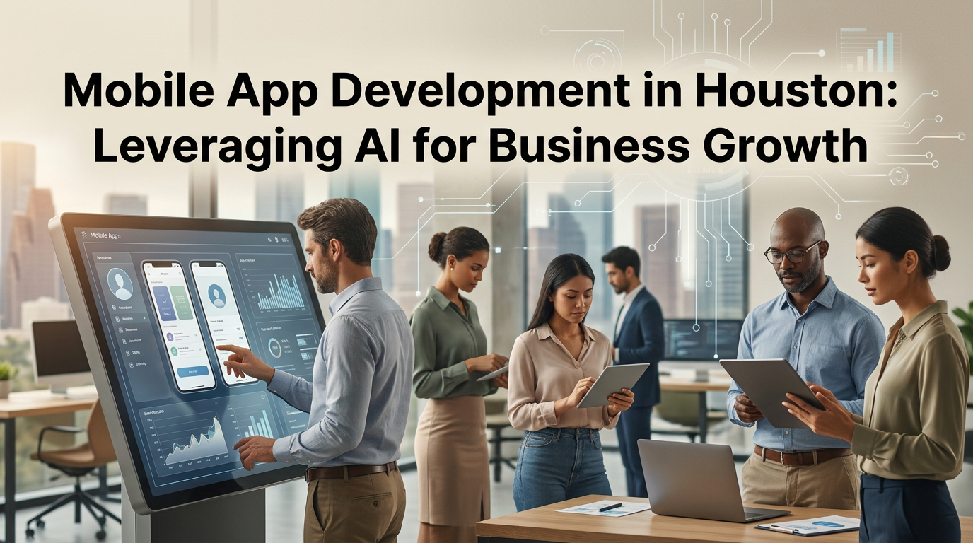 Mobile App Development in Houston: Leveraging AI for Business Growth