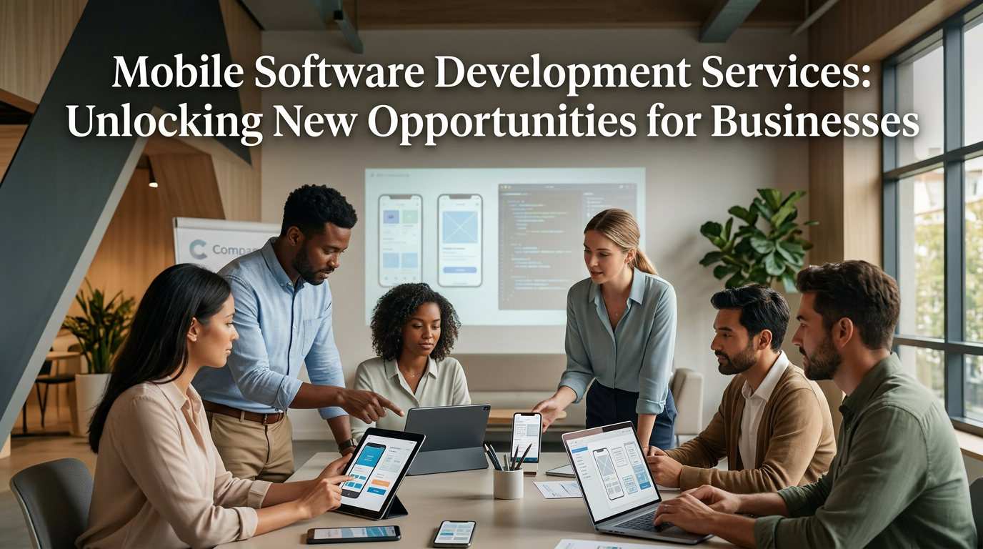 Mobile Software Development Services: Unlocking New Opportunities for Businesses