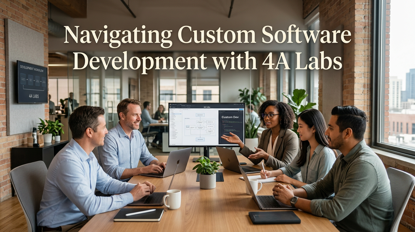 Navigating Custom Software Development with 4A Labs