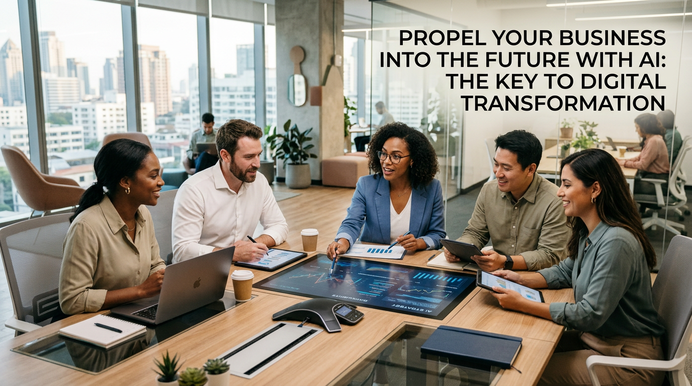 Propel Your Business into the Future with AI: The Key to Digital Transformation