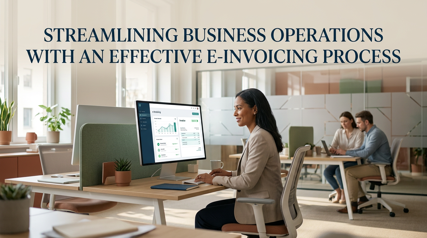 Streamlining Business Operations with an Effective E-invoicing Process
