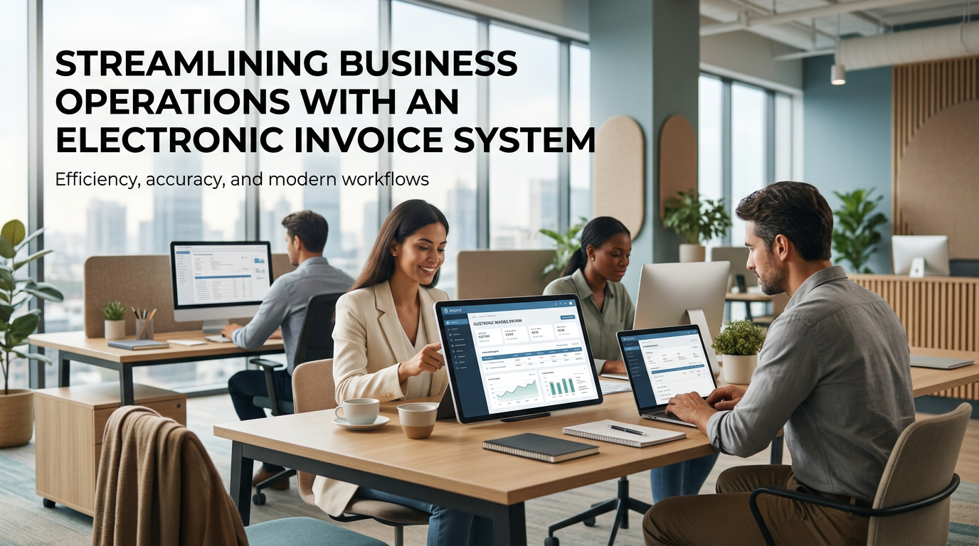 Streamlining Business Operations with an Electronic Invoice System