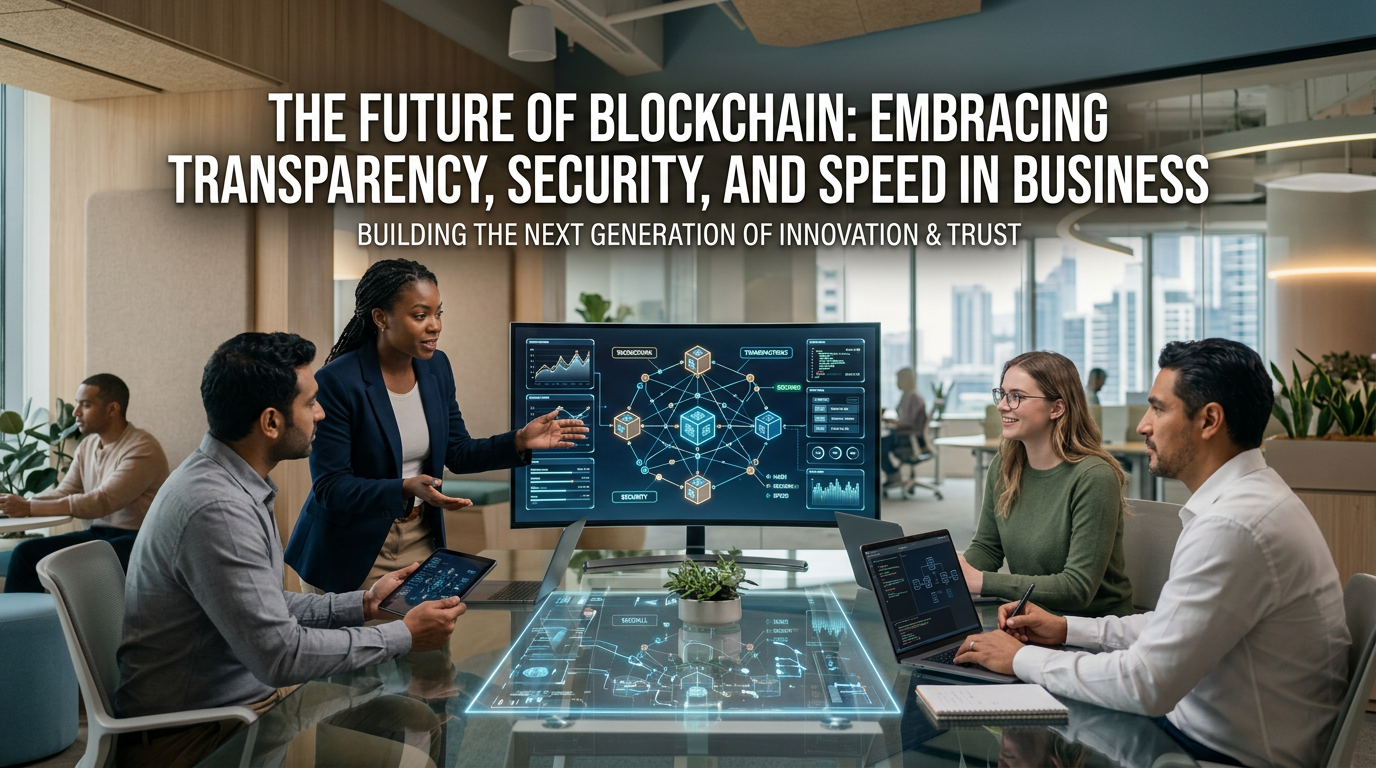 The Future of Blockchain: Embracing Transparency, Security, and Speed in Business