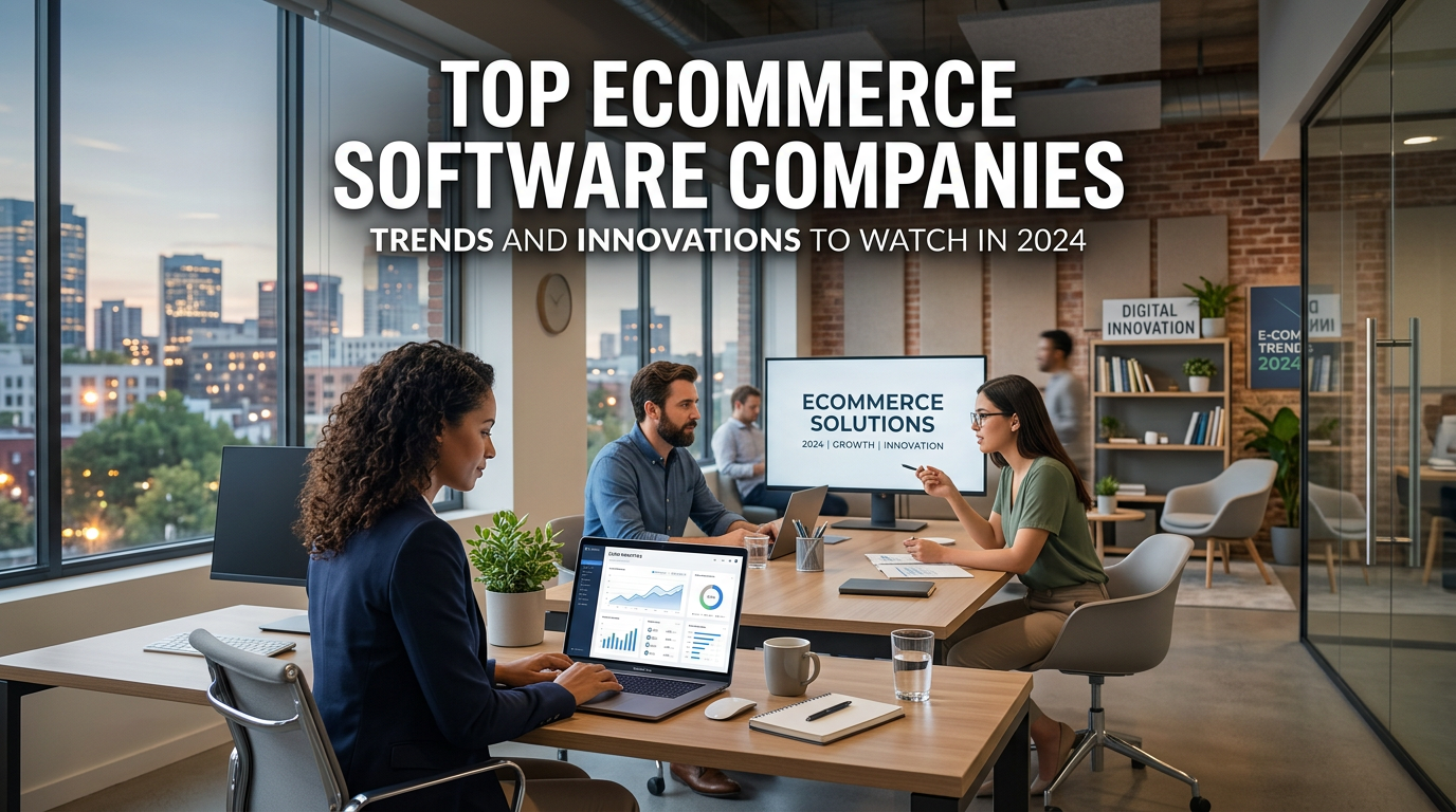 Top Ecommerce Software Companies: Trends and Innovations to Watch in 2024