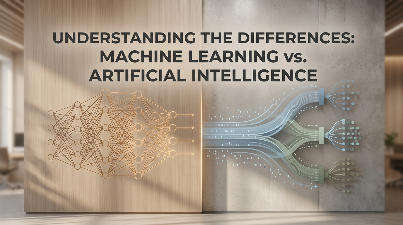 Understanding the Differences: Machine Learning vs. Artificial Intelligence