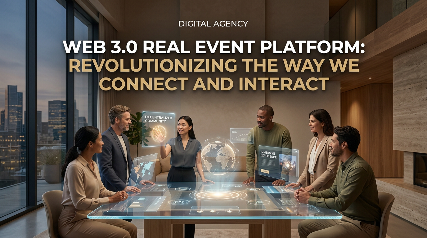 Web 3.0 Real Event Platform: Revolutionizing the Way We Connect and Interact